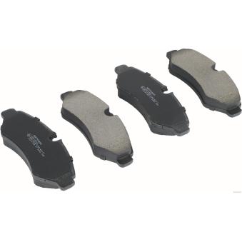 Jeu de 4 plaquettes de frein arrière HERTH+BUSS JAKOPARTS [J3610826]