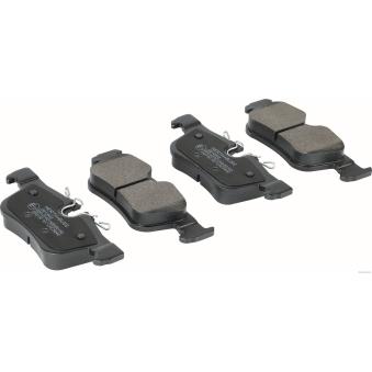 Jeu de 4 plaquettes de frein avant HERTH+BUSS JAKOPARTS [J3610830]