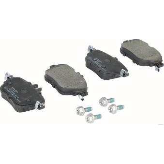 Jeu de 4 plaquettes de frein avant HERTH+BUSS JAKOPARTS J3610847 pour KIA EV4 E 200 EQ Boost - 197cv