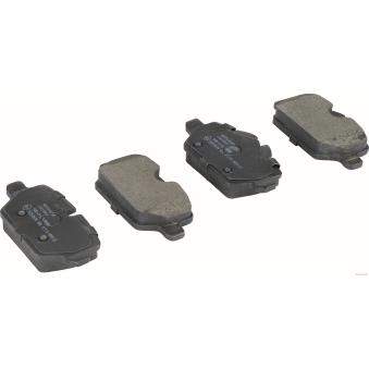 Jeu de 4 plaquettes de frein avant HERTH+BUSS JAKOPARTS [J3610849]