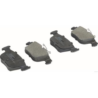 Jeu de 4 plaquettes de frein avant HERTH+BUSS JAKOPARTS J3610853