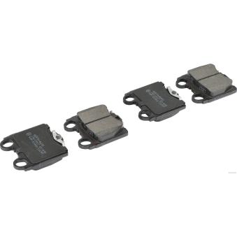 Jeu de 4 plaquettes de frein arrière HERTH+BUSS JAKOPARTS OEM 0446630120