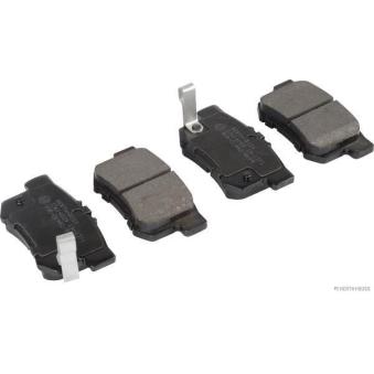 Jeu de 4 plaquettes de frein arrière HERTH+BUSS JAKOPARTS OEM 43022SP0E01HS