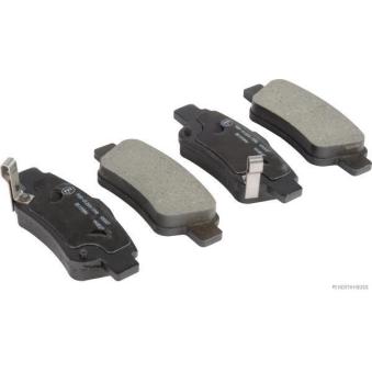 Jeu de 4 plaquettes de frein arrière HERTH+BUSS JAKOPARTS [J3614016]