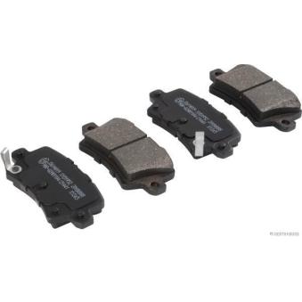 Jeu de 4 plaquettes de frein arrière HERTH+BUSS JAKOPARTS [J3614019]