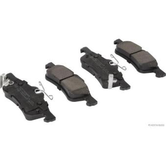 Jeu de 4 plaquettes de frein arrière HERTH+BUSS JAKOPARTS OEM 43022TV0E00