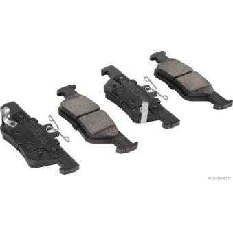 Jeu de 4 plaquettes de frein arrière HERTH+BUSS JAKOPARTS J3614028 pour HONDA JAZZ 1.5 eHEV - 109cv
