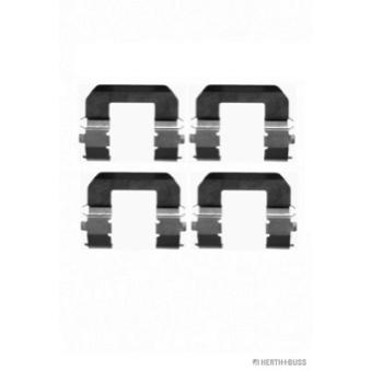 Kit d'accessoires, plaquette de frein à disque HERTH+BUSS JAKOPARTS J3660503 pour KIA MAGENTIS 2.0 CRDi - 140cv