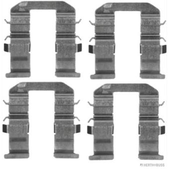 Kit d'accessoires, plaquette de frein à disque HERTH+BUSS JAKOPARTS J3660516