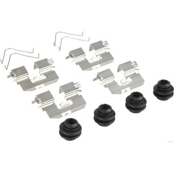 Kit d'accessoires, plaquette de frein à disque HERTH+BUSS JAKOPARTS J3660534 pour KIA OPTIMA 2.0 T-GDi GT - 238cv