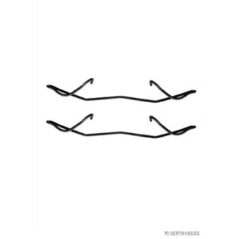 Kit d'accessoires, plaquette de frein à disque HERTH+BUSS JAKOPARTS J3661005 pour ABARTH PUNTO 2.0 CD - 110cv