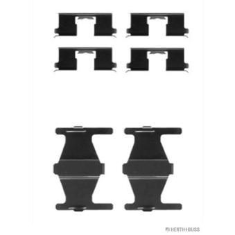 Kit d'accessoires, plaquette de frein à disque HERTH+BUSS JAKOPARTS J3661007