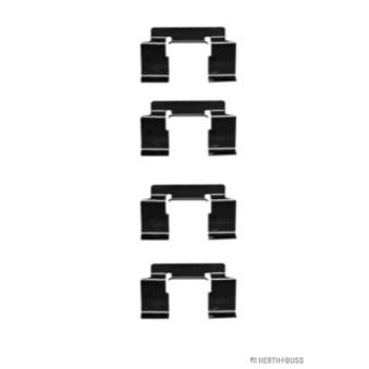 Kit d'accessoires, plaquette de frein à disque HERTH+BUSS JAKOPARTS J3661011