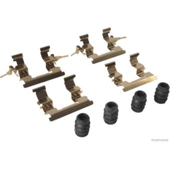 Kit d'accessoires, plaquette de frein à disque HERTH+BUSS JAKOPARTS J3661036 pour MAZDA PREMACY 1.5 DCI - 110cv