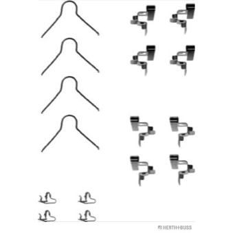 Kit d'accessoires, plaquette de frein à disque HERTH+BUSS JAKOPARTS J3662000