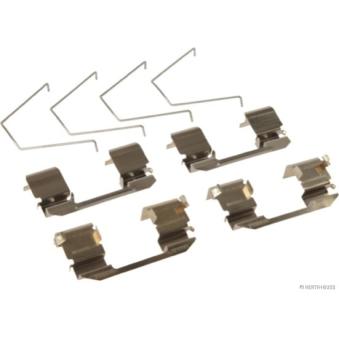 Kit d'accessoires, plaquette de frein à disque HERTH+BUSS JAKOPARTS J3664021 pour GMC SIERRA 2.0 - 150cv