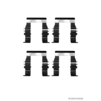 Kit d'accessoires, plaquette de frein à disque HERTH+BUSS JAKOPARTS J3665007 pour CITROEN C4 AIRCROSS 1.6 - 117cv