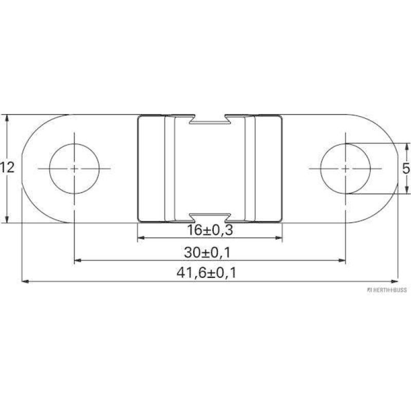 Fusible HERTH+BUSS ELPARTS 50295859 - Visuel 1