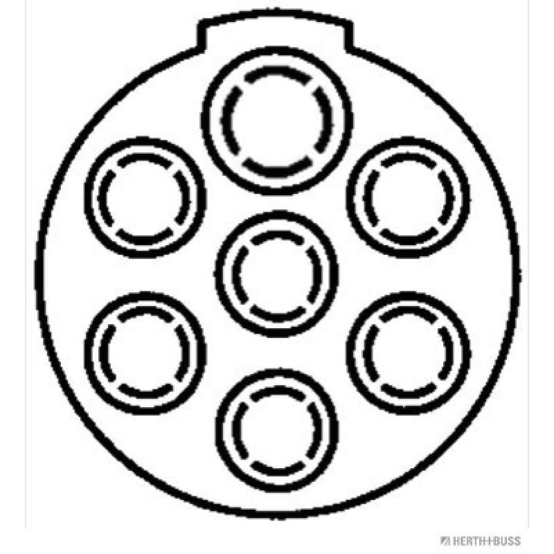 Prise HERTH+BUSS ELPARTS 51305284 - Visuel 1