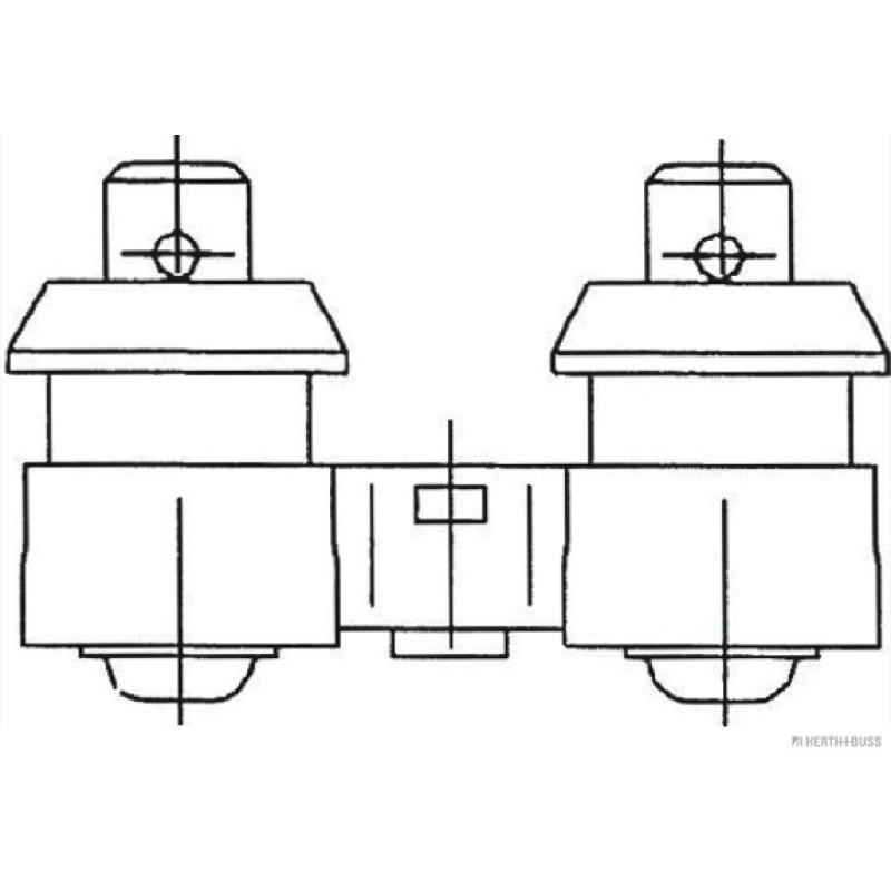 Avertisseur sonore HERTH+BUSS ELPARTS 56370046 - Visuel 1