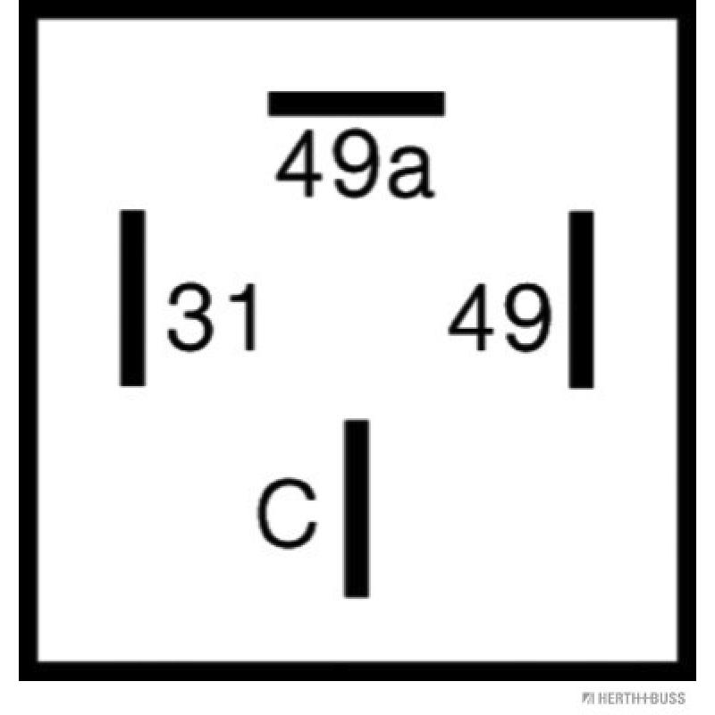 Centrale clignotante HERTH+BUSS ELPARTS 75605078 - Visuel 1