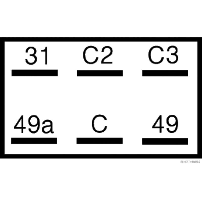 Centrale clignotante HERTH+BUSS ELPARTS 75605146 - Visuel 1