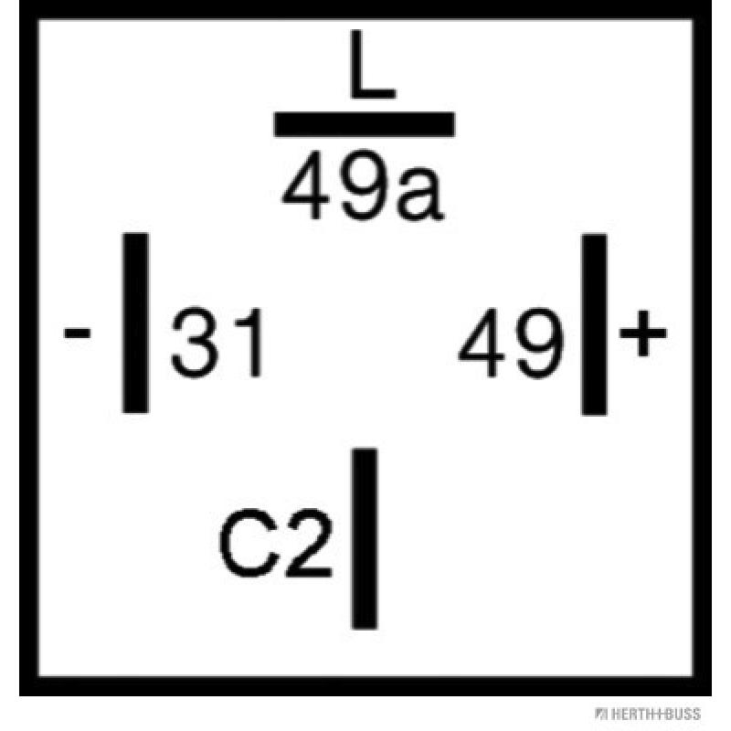 Centrale clignotante HERTH+BUSS ELPARTS 75605177 - Visuel 1