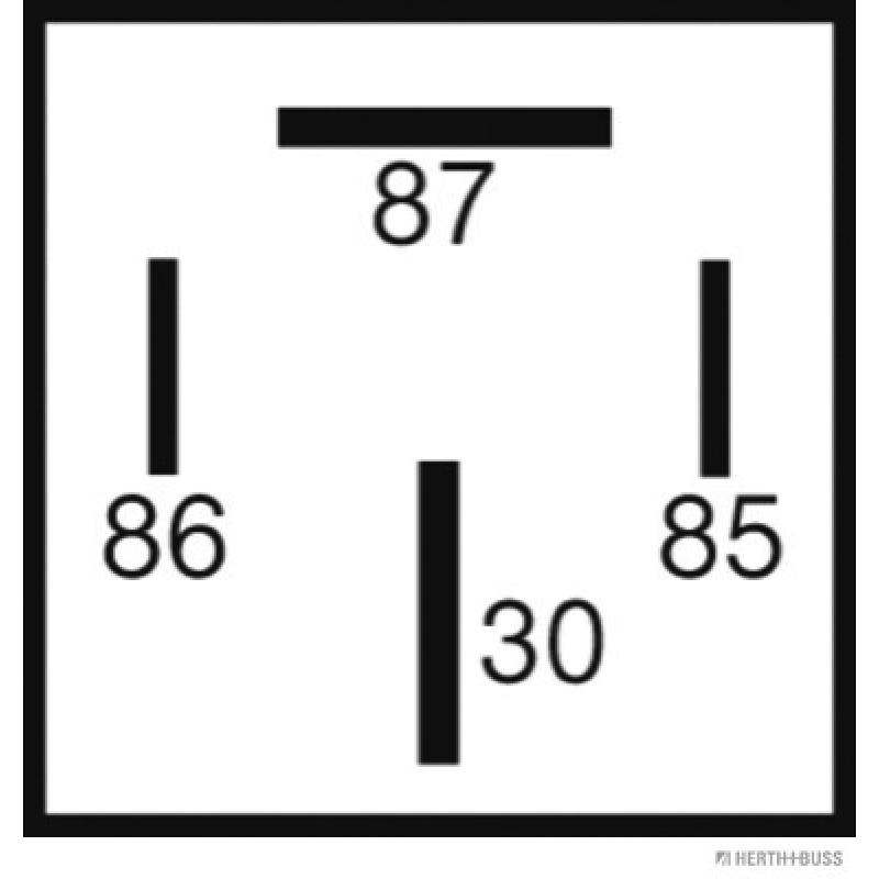 Relais, courant de travail HERTH+BUSS ELPARTS 75613143 - Visuel 1