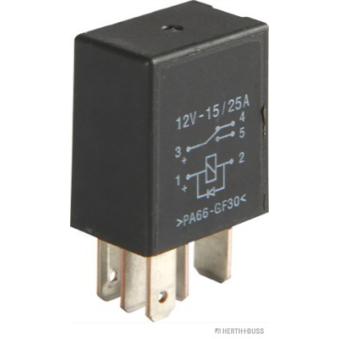 Relais, courant de travail HERTH+BUSS ELPARTS OEM 6555HJ