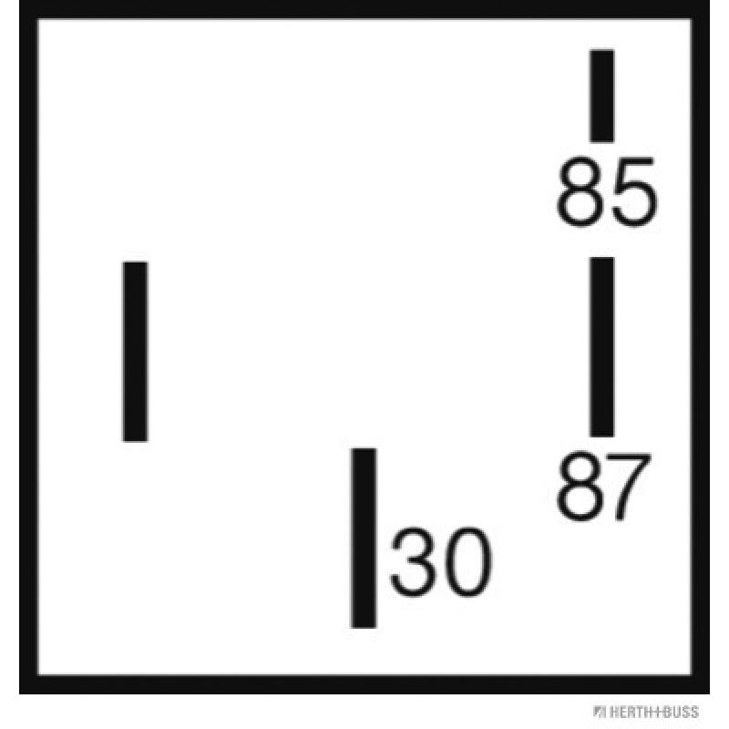 Relais, pompe à carburant HERTH+BUSS ELPARTS 75613186 - Visuel 1
