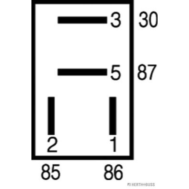 Relais, courant de travail HERTH+BUSS ELPARTS 75613191 - Visuel 1