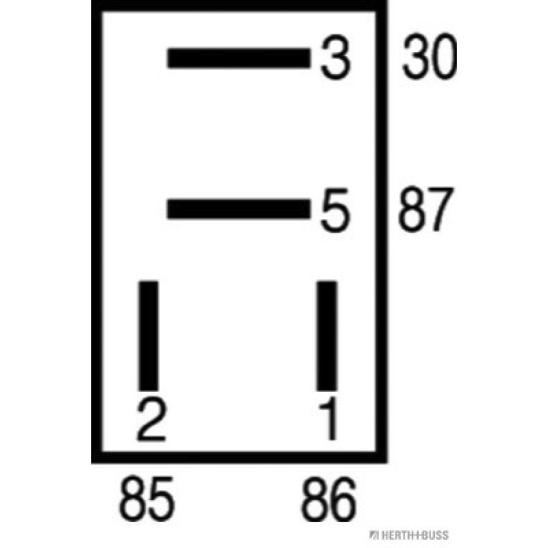 Relais, courant de travail HERTH+BUSS ELPARTS 75613192 - Visuel 1