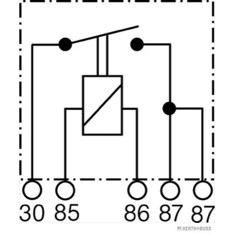 Relais, courant de travail HERTH+BUSS ELPARTS 75613211 - Visuel 2