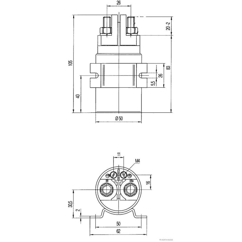 Minuterie multifonctions HERTH+BUSS ELPARTS 75613313 - Visuel 1