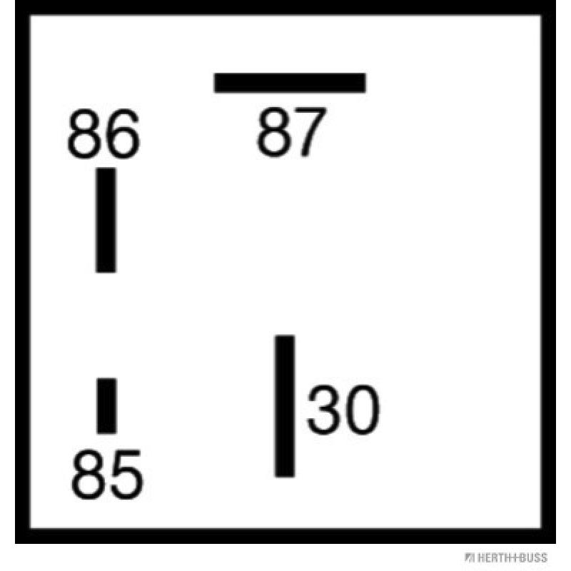 Relais, pompe à carburant HERTH+BUSS ELPARTS 75614614 - Visuel 1
