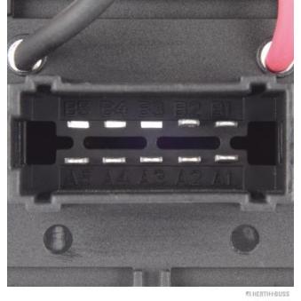 Résistance, pulseur d'air habitacle HERTH+BUSS ELPARTS OEM 7701209803