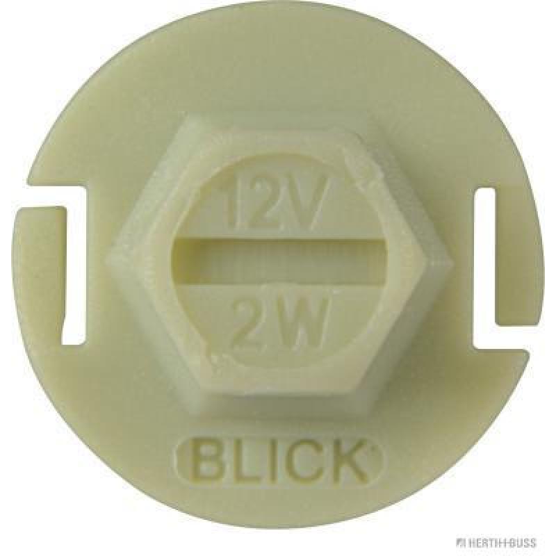 Ampoule, éclairage des instruments HERTH+BUSS ELPARTS 89901232 - Visuel 1