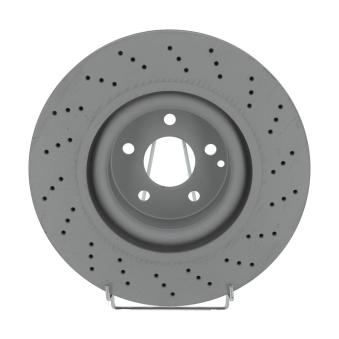Jeu de 2 disques de frein avant FERODO DDF1248C-1