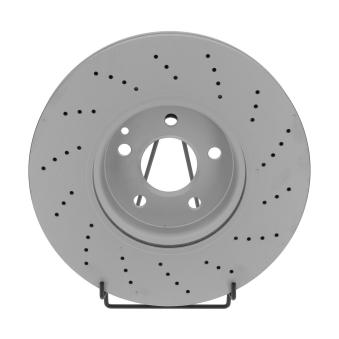 Jeu de 2 disques de frein avant FERODO DDF2054C-1 pour DAEWOO LANOS 350 - 306cv