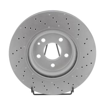 Jeu de 2 disques de frein avant FERODO DDF2559C pour MERCEDES-BENZ CLA CLA 220 4-matic - 184cv