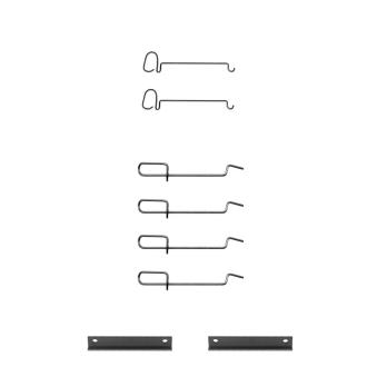 Kit d'accessoires, plaquette de frein à disque FERODO [FBA473]