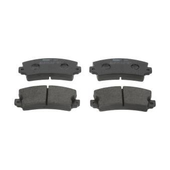 Jeu de 4 plaquettes de frein avant FERODO FDB106