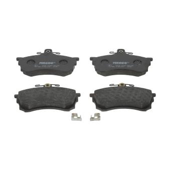 Jeu de 4 plaquettes de frein avant FERODO OEM MR407944