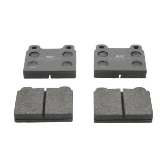 Jeu de 4 plaquettes de frein avant FERODO [FDB11]