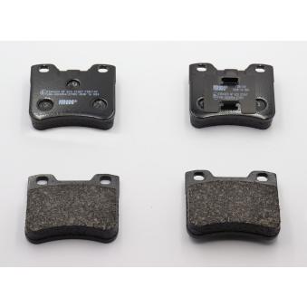 Jeu de 4 plaquettes de frein avant FERODO OEM 425286