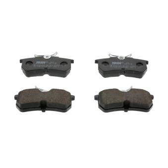 Jeu de 4 plaquettes de frein arrière FERODO OEM 1810990