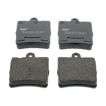 Jeu de 4 plaquettes de frein arrière FERODO [FDB1322]