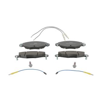 Jeu de 4 plaquettes de frein avant FERODO [FDB1412]