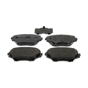 Jeu de 4 plaquettes de frein avant FERODO [FDB1514]