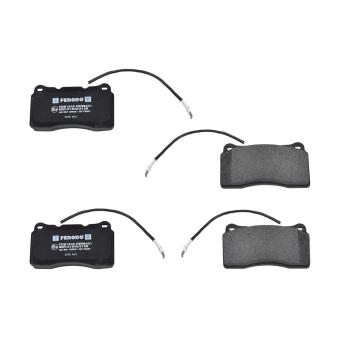 Jeu de 4 plaquettes de frein avant FERODO OEM 9404252548